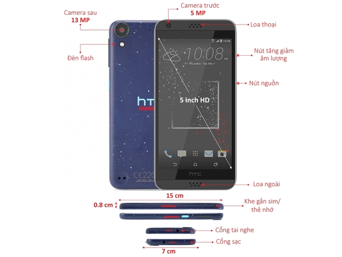 Htc desire 630 dual sim сброс до заводских настроек