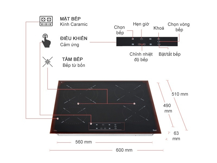 BẾP ĐIỆN TEKA TR 6420