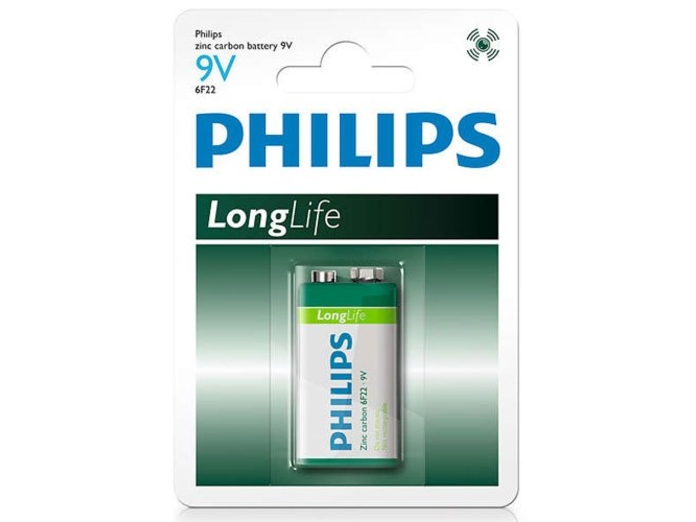Pin kẽm carbon 9v Philips 6f22l1b/97 giá rẻ tại Nguyễn Kim