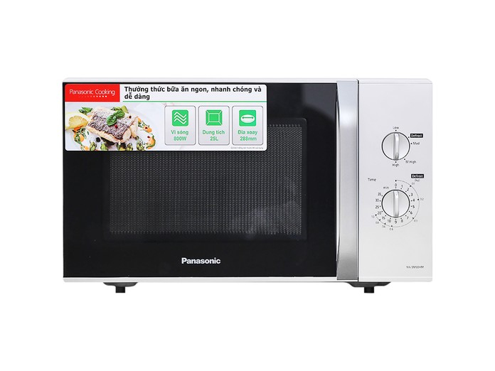 Lò vi sóng Panasonic 25 lít NN-SM33HMYUE mặt chính diện