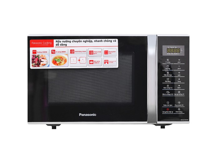 Lò vi sóng Panasonic 23 lít NN-GT35HMYUE đa chức năng nấu