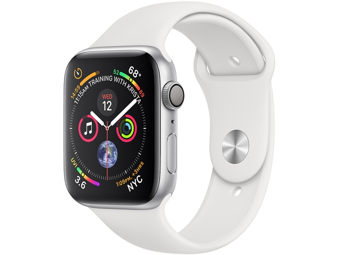 silver white sport band