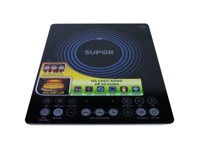 Bếp điện từ Supor CB36VN mặt ch&iacute;nh diện