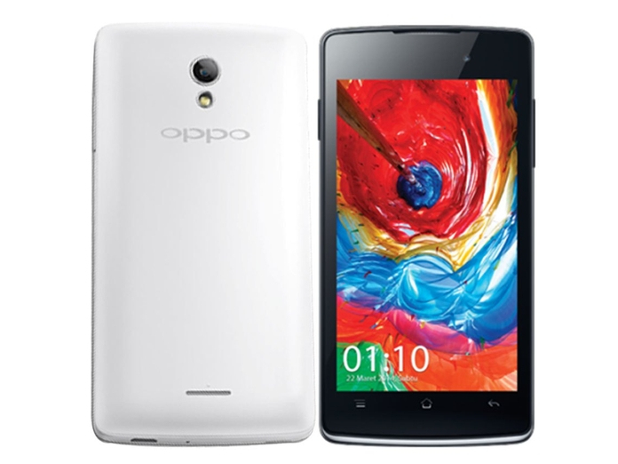 Oppo Joy R1001 màu trắng nhỏ gọn đẹp giá rẻ tại nguyenkim.com