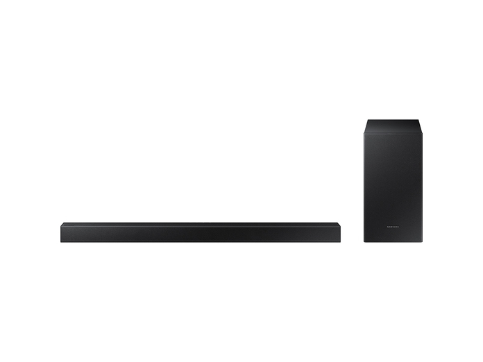Loa thanh Soundbar Samsung 2.1ch HW-T450 cho chất lượng âm thanh chân thực Loa thanh Soundbar Samsung 2.1ch HW-T450 cho chất lượng âm thanh chân thực