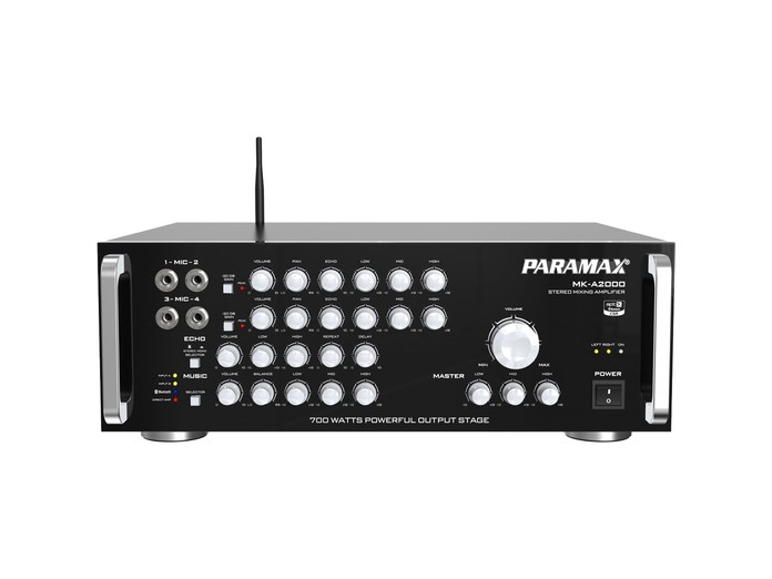 Amply Paramax MK-A2000 mặt chính diện