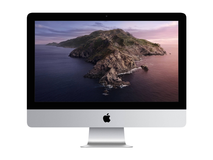 PC Apple iMac 21.5 inch i5-2 Core/8GB/256GB MHK03SA/A mặt chính diện
