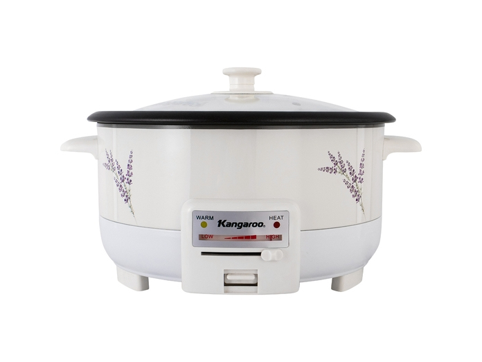 Nồi lẩu điện Kangaroo 3.5 lít KG270 mặt chính diện Nồi lẩu điện Kangaroo 3.5 lít KG270 mặt chính diện