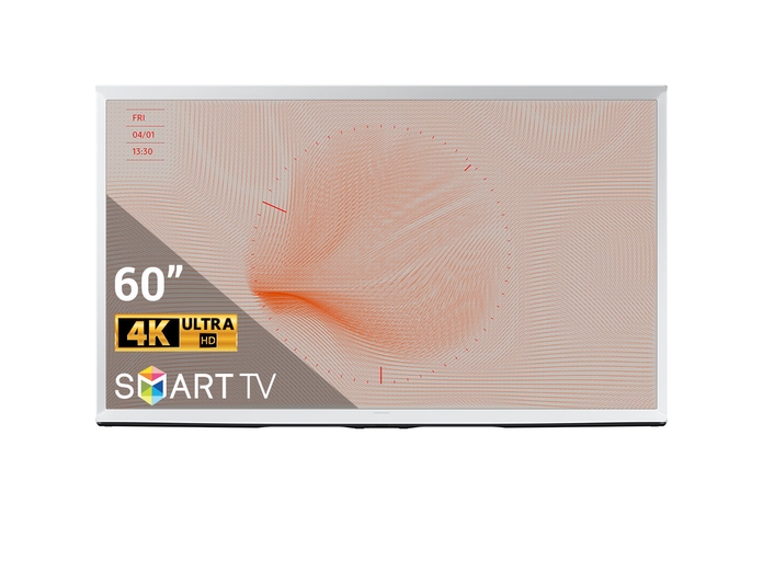 Smart Tivi The Serif QLED Samsung 4K 65 inch QA65LS01TAKXXV mặt chính diện