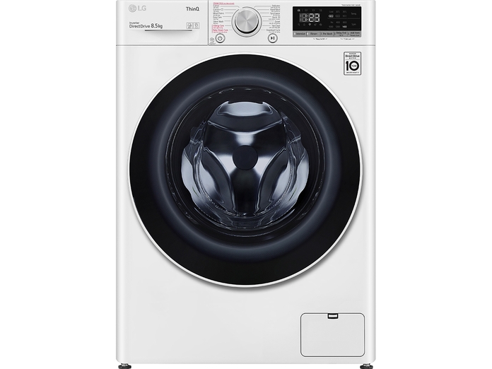 Máy giặt LG Inverter 8.5 kg FV1208S4W mặt chính diện