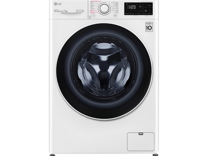 Máy giặt LG Inverter 11 kg FV1411S5W mặt chính diện
