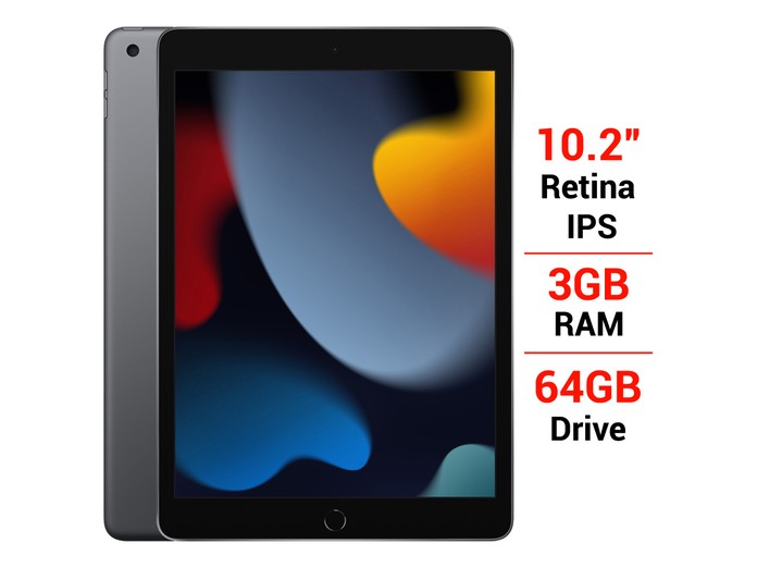 iPad Gen 9 Wifi 64GB 10.2 inch MK2K3ZA/A Xám (2021) giá tốt tại Nguyễn Kim