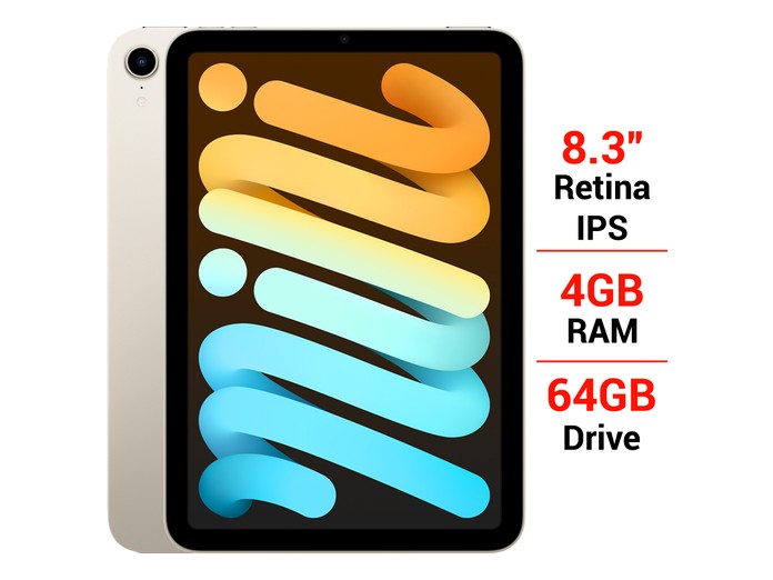 iPad Mini 6 Wifi 64GB 8.3 inch MK7P3ZA/A Trắng (2021) giá tốt tại Nguyễn Kim
