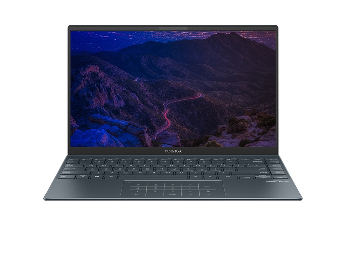 Laptop Asus ZenBook UX425EA-KI817T i5-1135G7 mặt chính diện