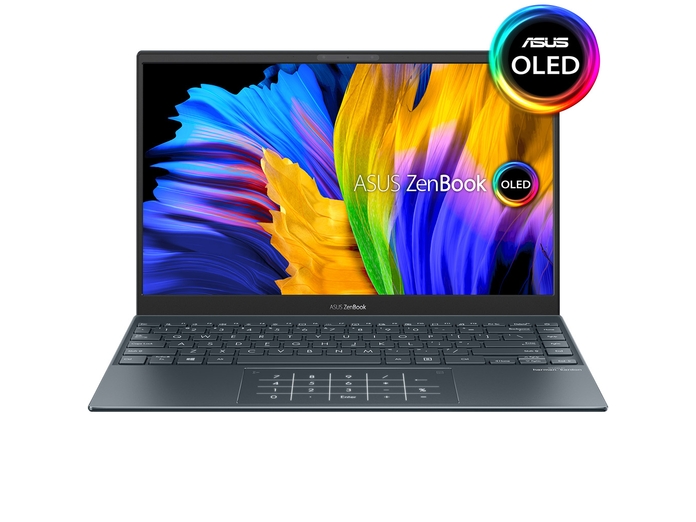 Laptop Asus ZenBook UX325EA-KG538W i5-1135G7 mặt chính diện