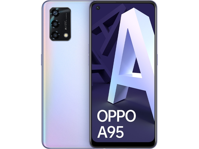 Điện thoại Oppo A95 8GB/128GB Bạc giá tốt tại Nguyễn Kim