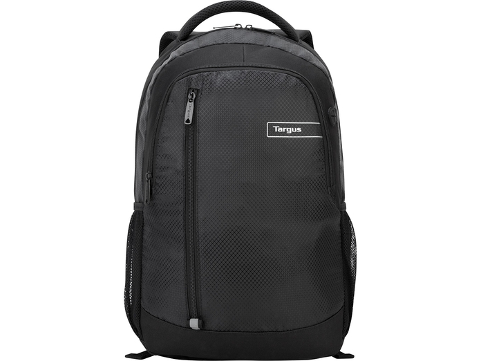 Balo laptop Targus 15.6 inch City Backpack Đen mặt chính diện