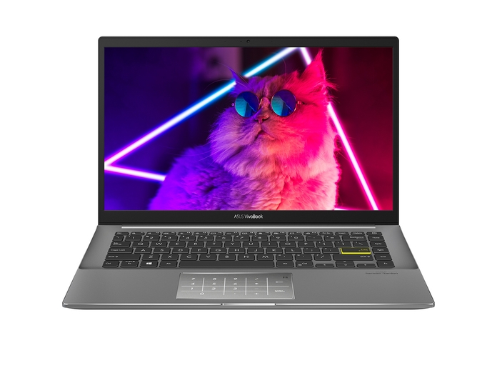 Laptop Asus VivoBook S433EA-AM885T i7-1165G7 mặt chính diện