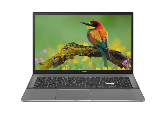 Laptop Asus VivoBook S533EA-BN293T i5-1135G7 mặt chính diện