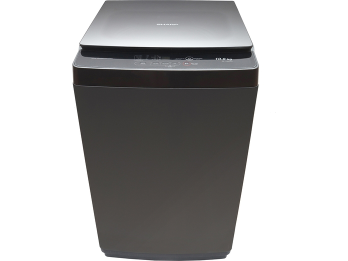 Máy giặt Sharp 10 kg ES-Y100HV-S mặt chính diện