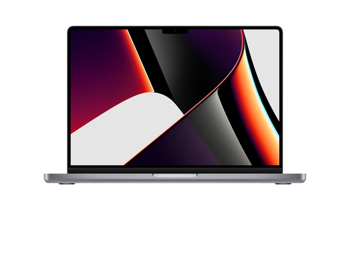 Macbook Pro 14'' M1 Pro 2021 8-core MKGP3SA/A Xám mặt chính diện
