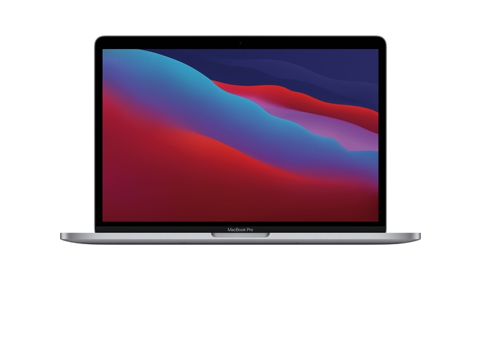 Macbook Pro M1 2020 13'' 16GB/512GB Z11C000CH Xám mặt chính diện