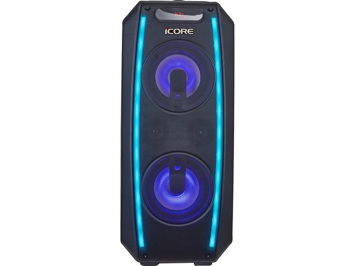 Bộ loa karaoke iCore i6 mặt chính diện