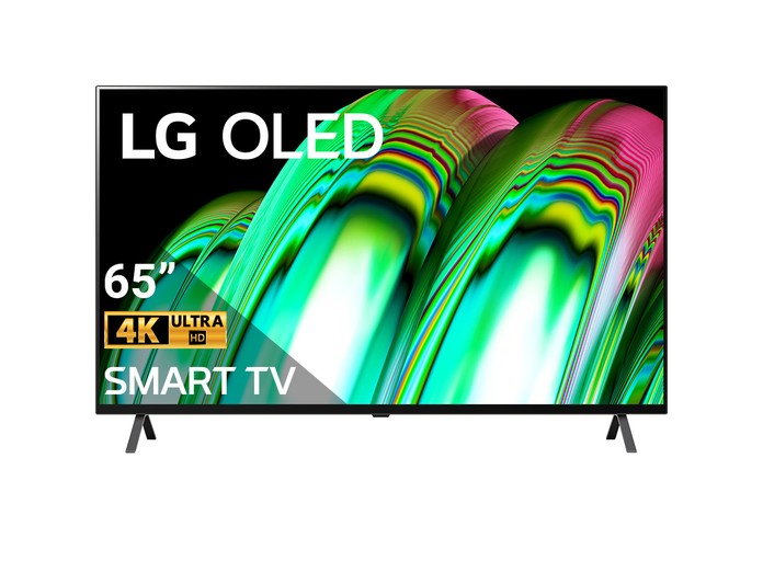 Smart Tivi OLED LG 4K 65 inch OLED65A2PSA mặt chính diện