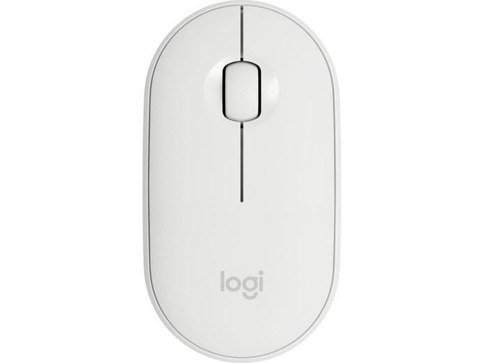 Chuột Logitech Pebble M350 Wireless/Bluetooth Trắng mặt chính diện Chuột Logitech Pebble M350 Wireless/Bluetooth Trắng mặt chính diện