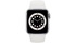 Apple Watch S6 GPS 40mm Vỏ nhôm Dây cao su Trắng mặt chính diện