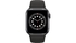 Apple Watch S6 GPS 40mm vỏ nhôm dây cao su Đen mặt chính diện