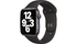 Apple Watch SE GPS 44mm Vỏ nhôm Dây cao su Đen mặt nghiêng trái