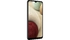 Điện thoại Samsung Galaxy A12 128GB Đen mặt chính diện nghiêng trái