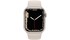 Apple Watch S7 GPS 41mm viền nhôm dây cao su Trắng mặt chính diện