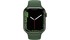 Apple Watch S7 GPS 45mm viền nhôm dây cao su Xanh lá mặt chính diện