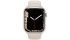 Apple Watch S7 LTE 45mm viền nhôm dây cao su Trắng mặt chính diện