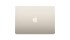 Laptop Macbook M2 2022 13,6 inch 8C MLY13SA/A Trắng mặt lưng